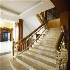 高档铜艺雕刻楼梯 旋转式 酒店别墅会所 批发销售