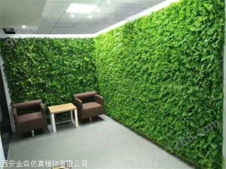 仿真绿植墙厂家 绿化立体植物墙 防晒抗老化人造植物墙