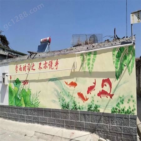 承接手绘墙画工程 幼儿园手工墙绘 学校墙体彩绘