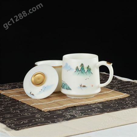 茶具品牌高档茶具白瓷茶具茶具礼品德化霞窑