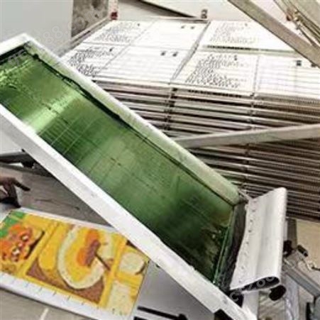 半自动针织布水印胶印 丝网印刷加工技术 厂家提供原料设备