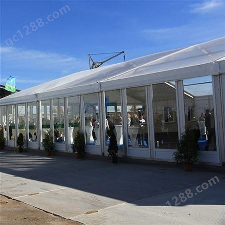 活动展览篷房销售租赁 20m跨度可定制 抗风防水