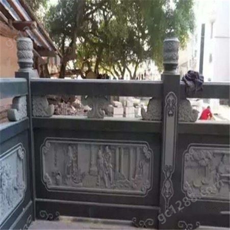 悦骐石业 工业雕刻石栏板 青石栏杆 现货供应