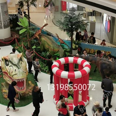 儿童恐龙乐园室内骑乘恐龙设备大小型考古恐龙模型商场亲子娱乐设施