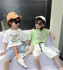 优比蒂夏款 中大童韩版时尚简约风品牌折扣童装低价跑量货源