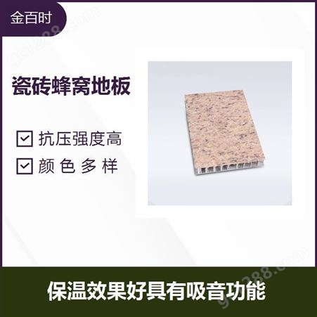 瓷砖蜂窝地板 抗污染能力高 热胀系数小耐热性能好