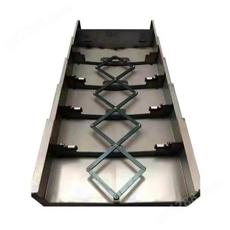 鑫润加工风琴护罩 钢板防护罩表面光滑 安装方便