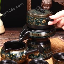 新中式小磨茶具 商务活动礼品 规格齐全 使用方便 锦绣