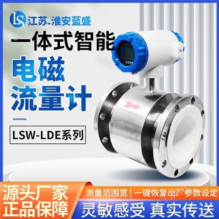 LSW-LDE系列一体式智能电磁流量计