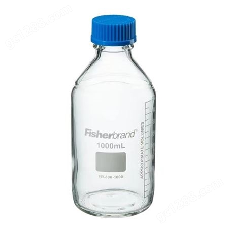 Fisherbrand可重复使用蓝盖瓶