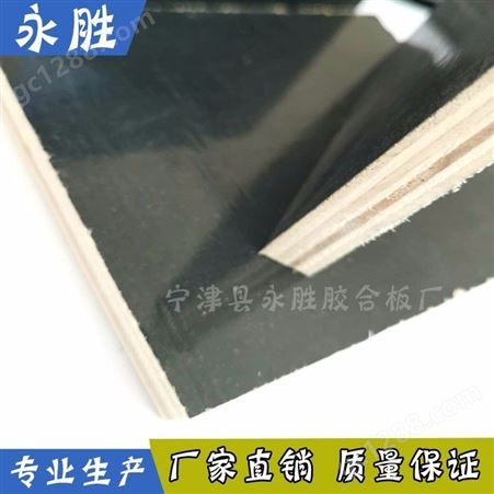 建筑黑模板_永胜_工地建筑模板_工厂厂家 塑面建筑模板