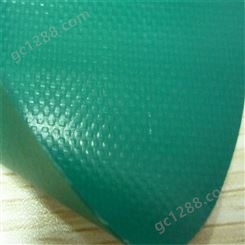 PVC夹网布 绿色防水布 KBD-A-026 0.60mm水袋面料 雨篷布