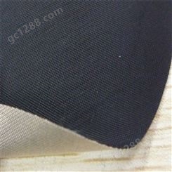橡胶面料 复合尼龙橡胶布 0.35mm黑色橡胶箱包布