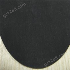 PVC夹网布 涤棉布氯丁橡胶面料 0.50mm黑色橡胶围裙布