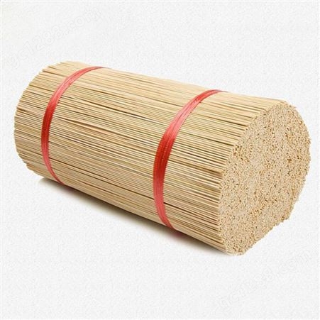 竹签香签厂家直供 加工定制是 产品种类佛香 香芯