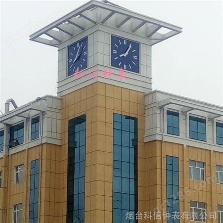 kx-t-7建筑钟表 室外钟表 校园钟表制造厂家 科信-T-7系列节能环保