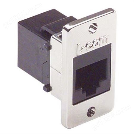 L-COM ECF504-C3 3 类非屏蔽式 RJ45 (8x8) 耦合器套件