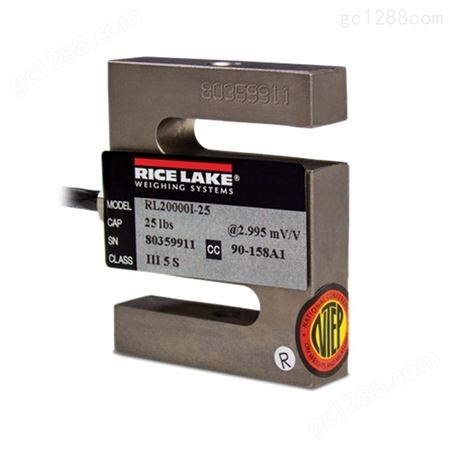美国RICE LAKE传感器RL20量现货