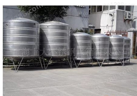 30年长期供应 圆柱形储热水箱 封闭式水箱 生活储罐