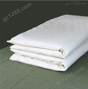 硬绿色热熔防潮褥子床褥子硬质床垫 劳保军绿褥子垫褥